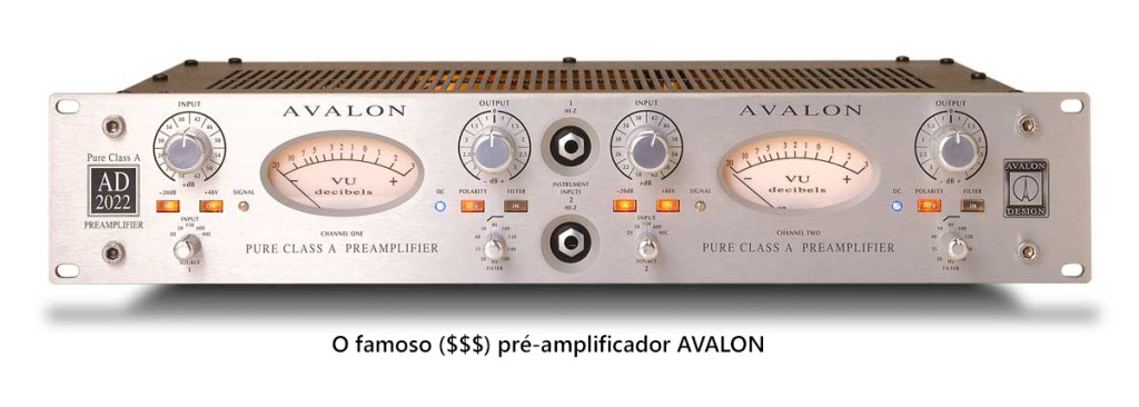 avalon pre-amp